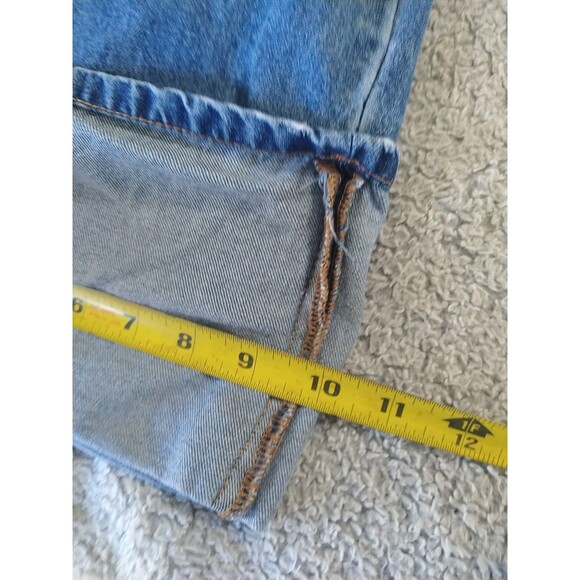 Tinseltown Wide Leg Cuff Bottom Jeans Sz 5 Y2K Boho Grunge Skater Loganlook - Picture 6 of 8